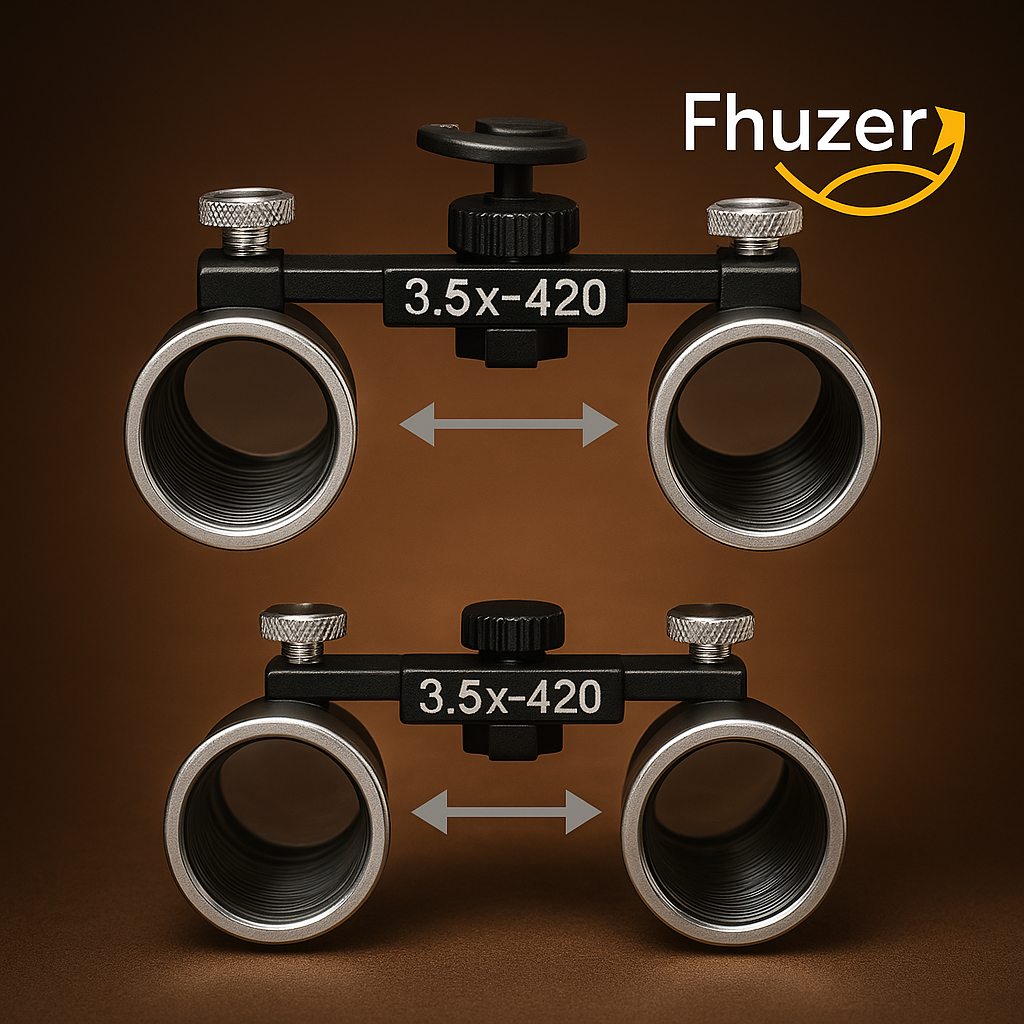 Lupa Odontológica com LED Fhuzer UltraView