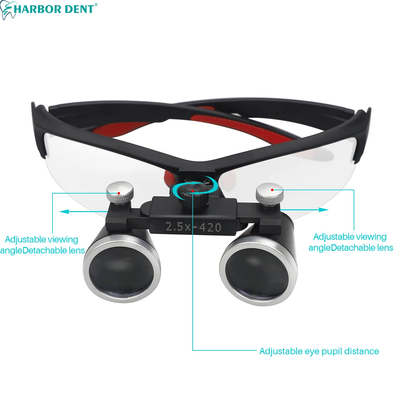 Lupa Odontológica com LED Fhuzer Vision