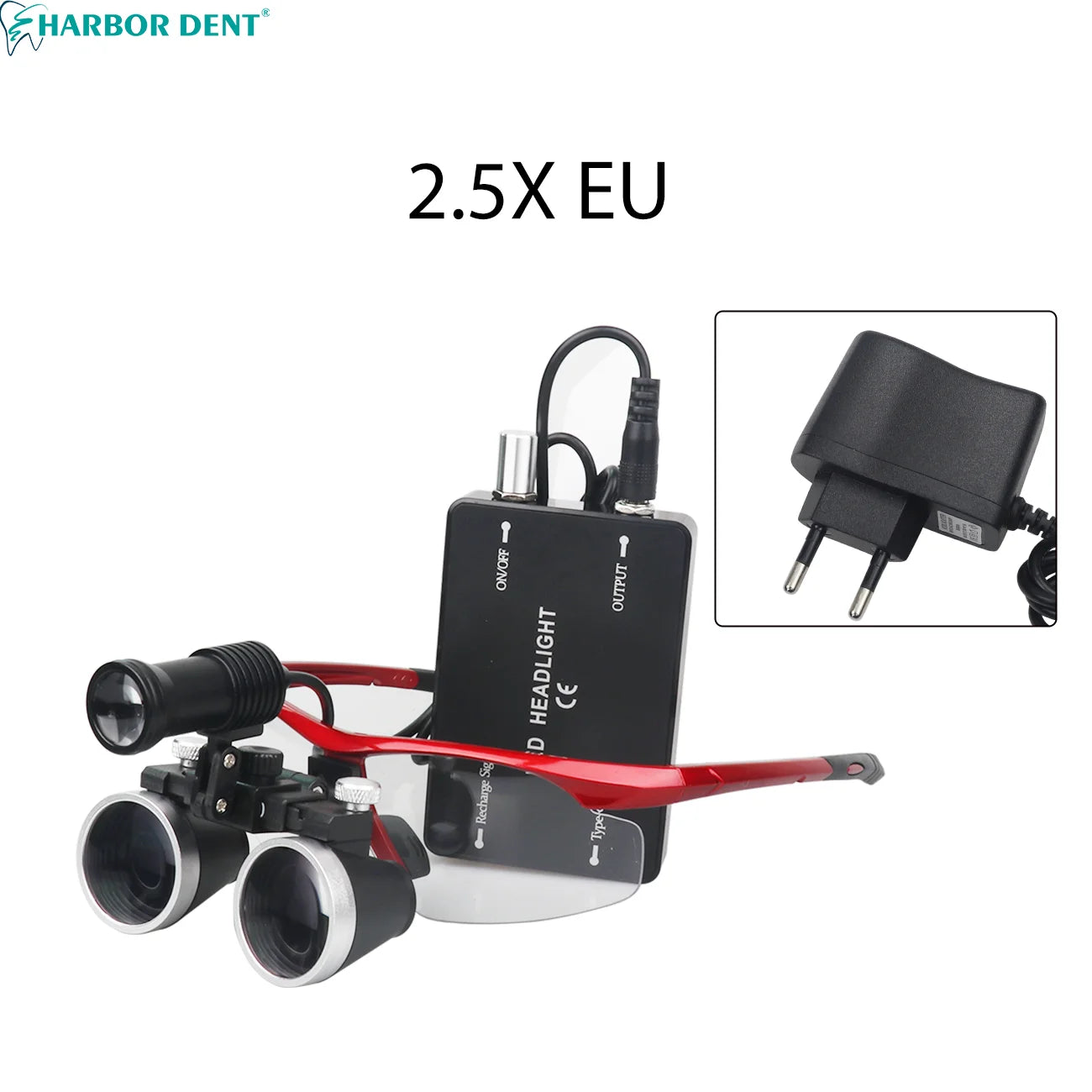 Lupa Odontológica com LED Fhuzer Vision