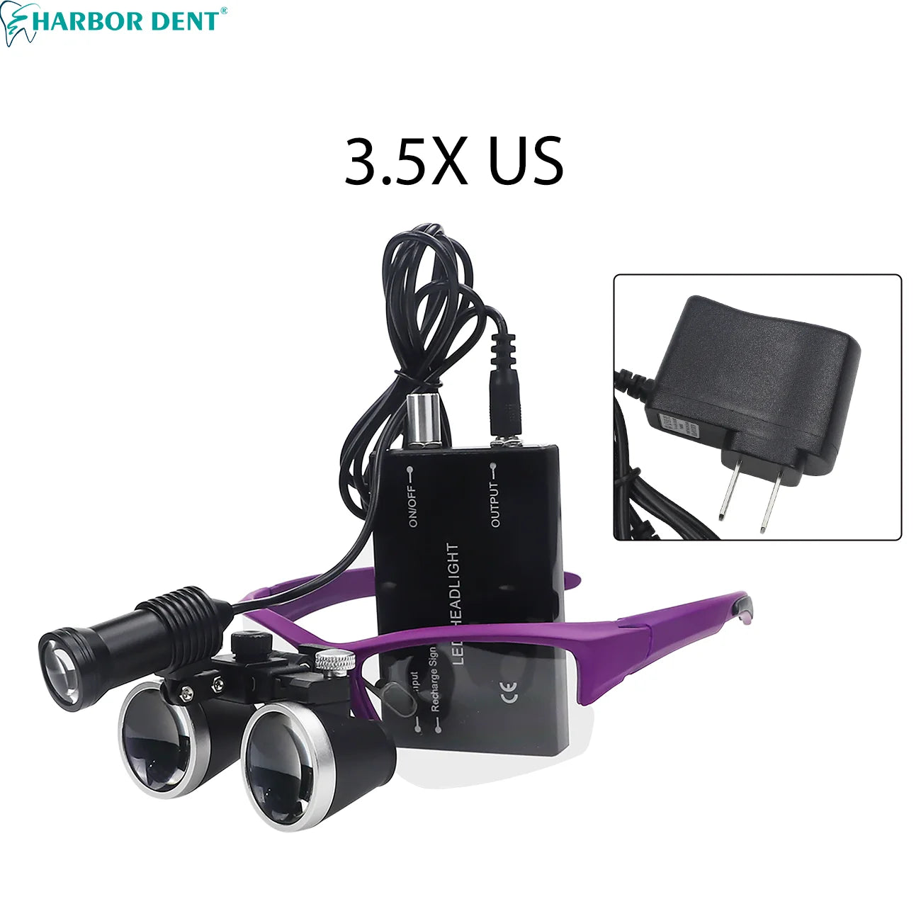 Lupa Odontológica com LED Fhuzer Vision