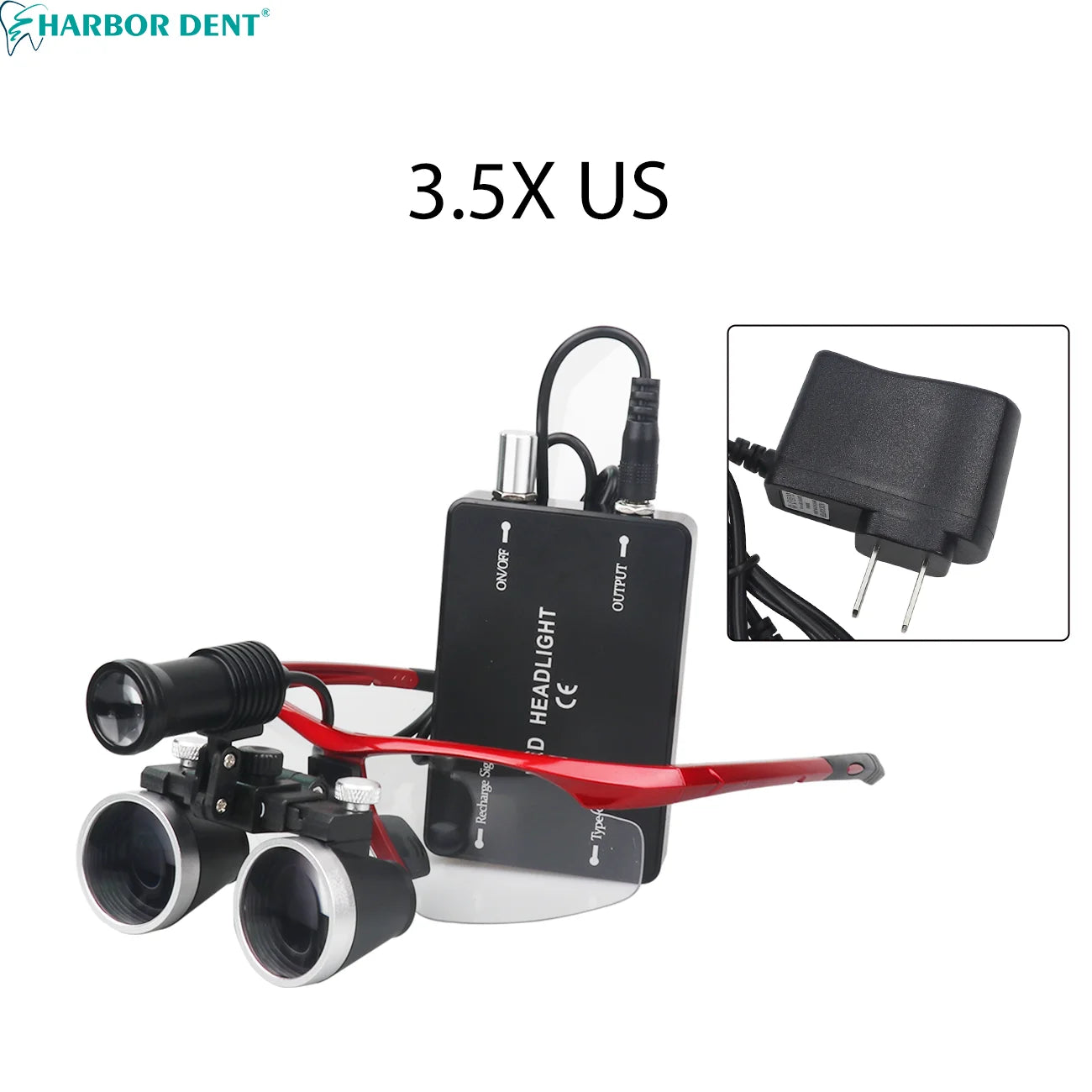 Lupa Odontológica com LED Fhuzer Vision