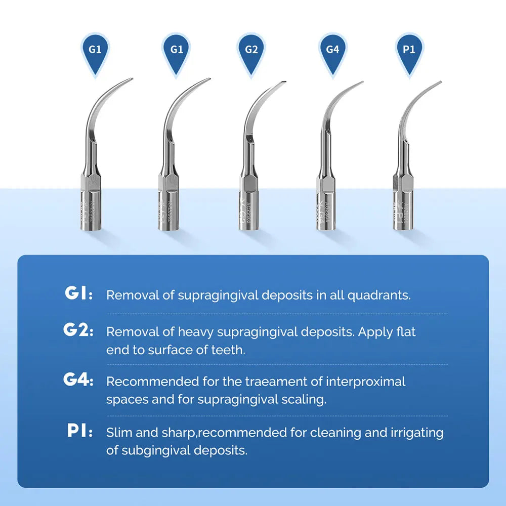 AZDENT Dental Ultrasonic Scaler With LED Light Handpiece Oral Cleaning Dentist Clinic Scaler Dentistry Teeth Washing Tool