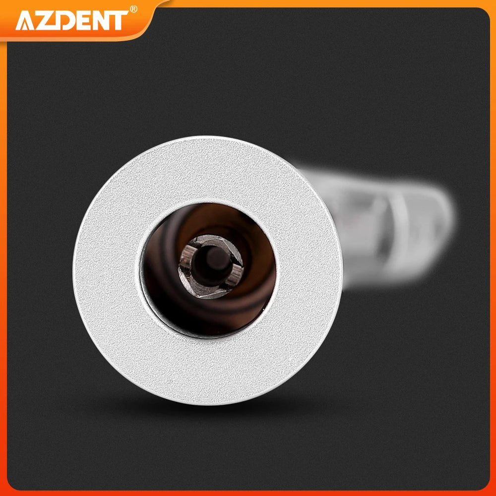 AZDENT Dental Low Speed Handpiece Contra Angle Latch Type fit E-type Air Motors Dentistrty Tool Instrument