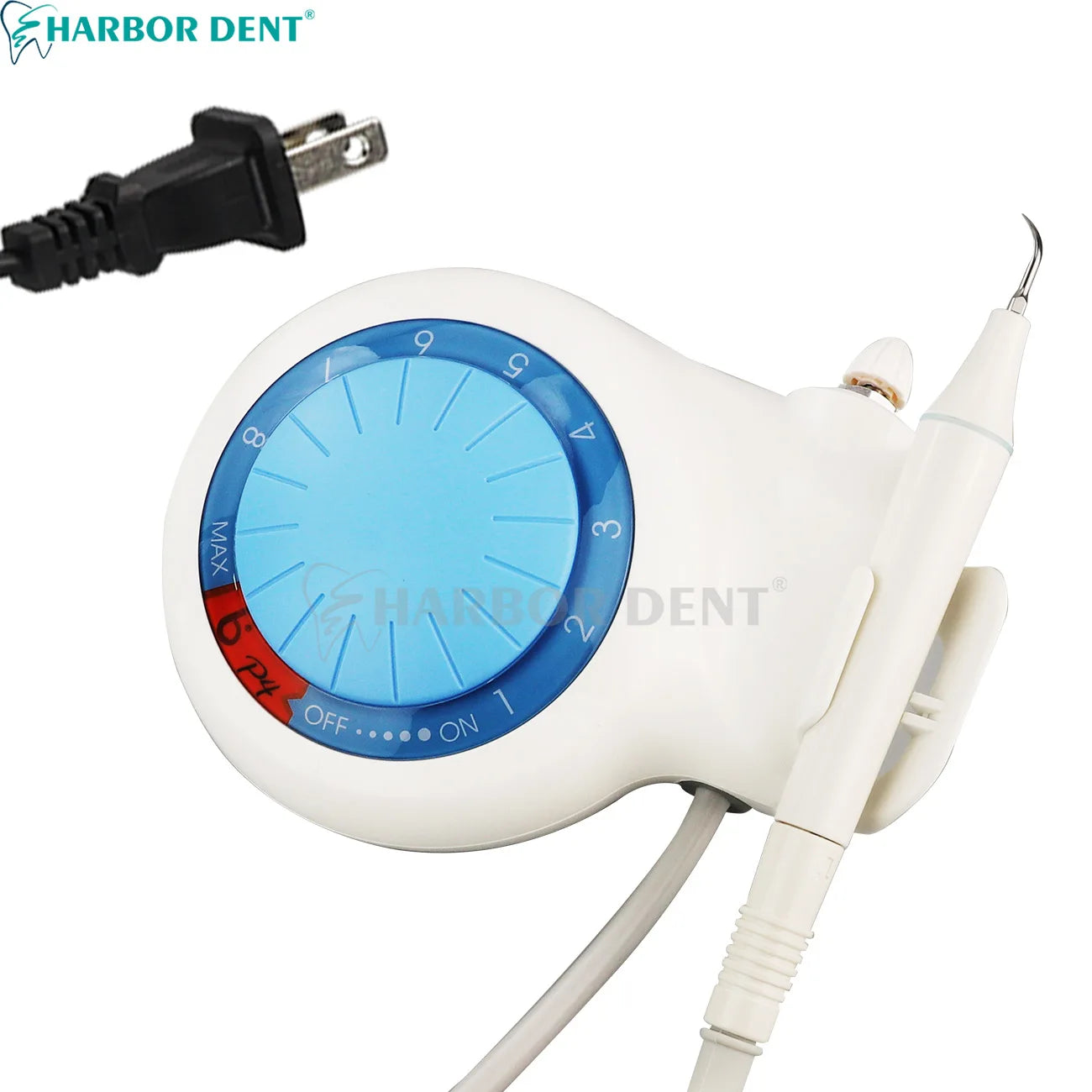 Portable Dental Ultrasonic Scaler Oral Cleaning Dental Calculus Smoke Stains Scaler Teeth Perio Scaling With Handpiece Tip