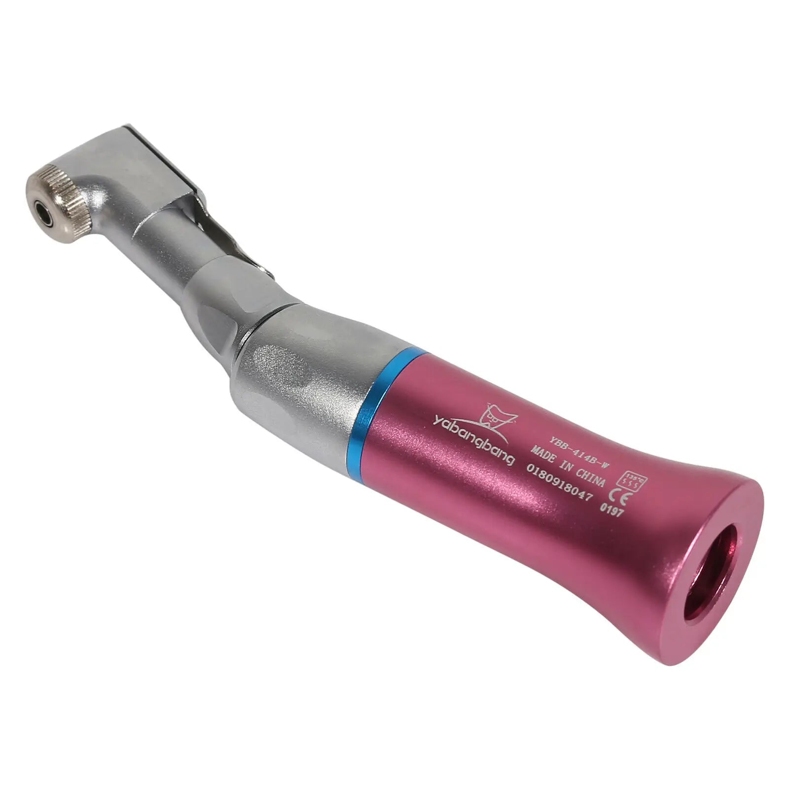 Dental High & Low Speed Handpiece kit Straight Contra Angle Single Water Spary Air Turbine 4 Hole FIT NSK Pana Max Pink Color