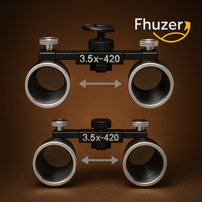Lupa Odontológica com LED Fhuzer UltraView
