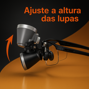 Lupa Odontológica com Óculos Fhuzer OptiView