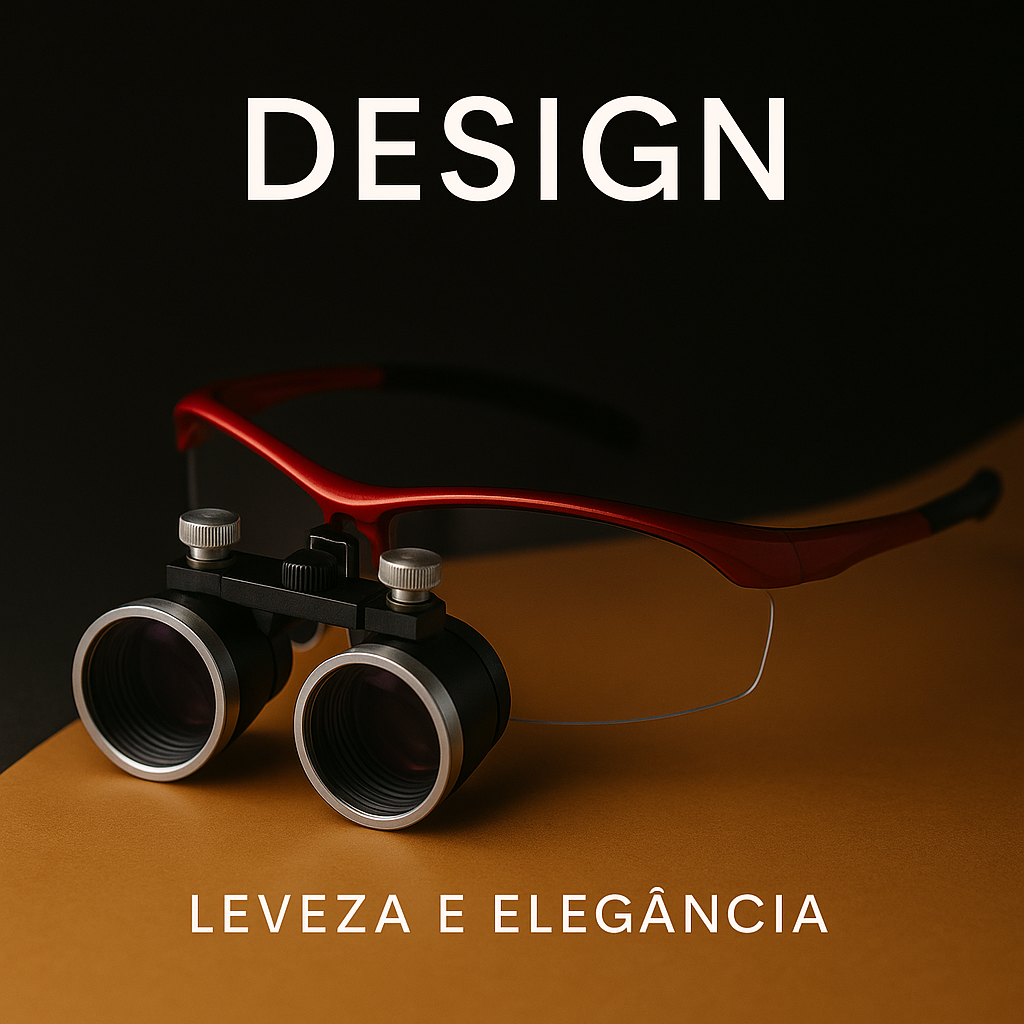 Lupa Odontológica com Óculos Fhuzer OptiView