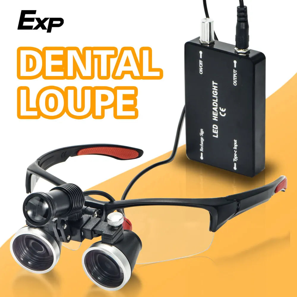 Lupa Odontológica com LED Fhuzer ErgoZoom