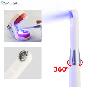 110V-240VUS/EU Plug Dental Wireless Curing Light Dentist Cordless LED Lamp Output Intensity 1200-2600mw/cm2