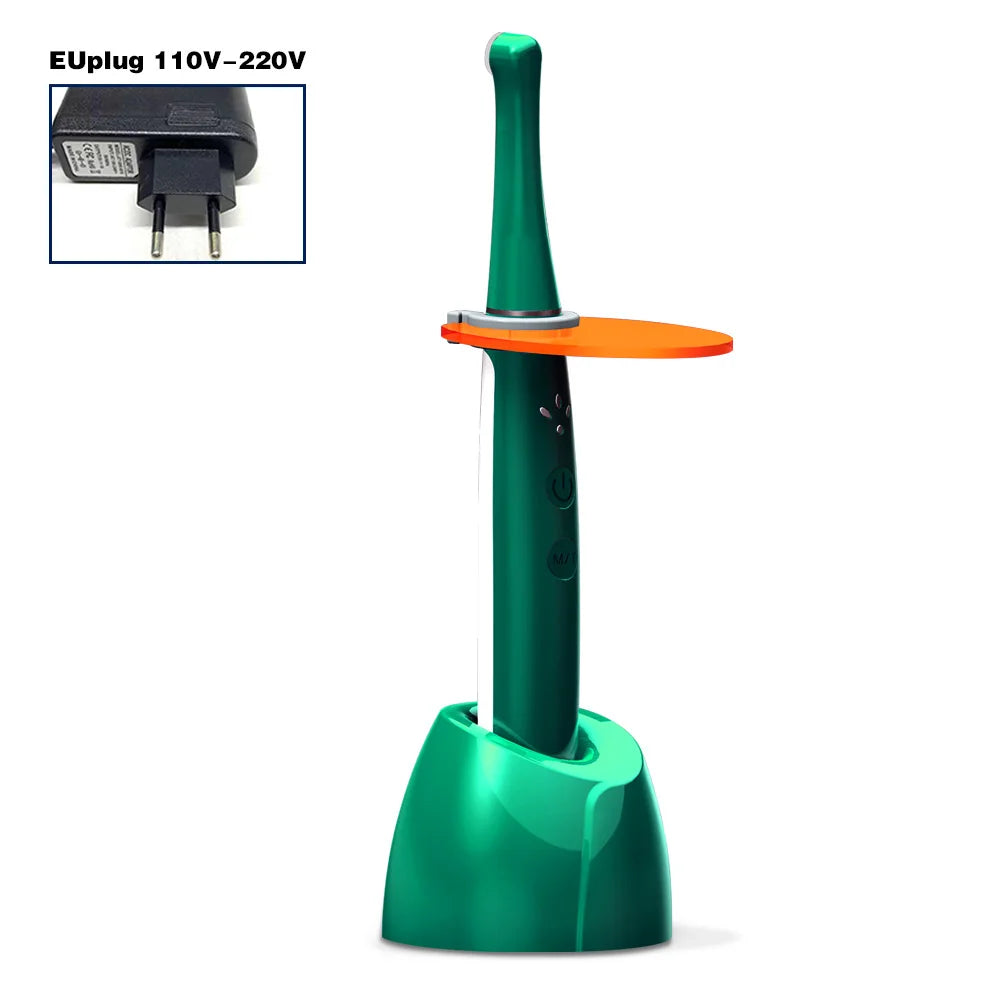 XND Dental 1second Curing Light Composite Resin LED Curing Light Wide Spectrum Strong light Resin Curing Machine Wireless Tool