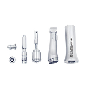 HEXION Dental 20:1 SG20 Contra Angle Slow Low Speed Handpiece Fit To Dental Implant Motor For 2.35mm Burs E-Type With Stainless