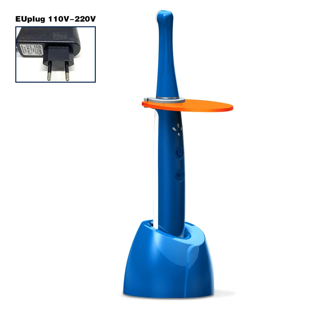 XND Dental 1second Curing Light Composite Resin LED Curing Light Wide Spectrum Strong light Resin Curing Machine Wireless Tool