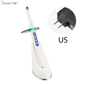 110V-240VUS/EU Plug Dental Wireless Curing Light Dentist Cordless LED Lamp Output Intensity 1200-2600mw/cm2