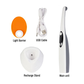 VV Dental LED Curing Light Wireless Photopolymerizer 3S Curing Lamp Head Resin Cure 2 Modes 1800-2200mw/cm² Dentistry Equipment