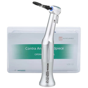 HEXION Dental 20:1 SG20 Contra Angle Slow Low Speed Handpiece Fit To Dental Implant Motor For 2.35mm Burs E-Type With Stainless